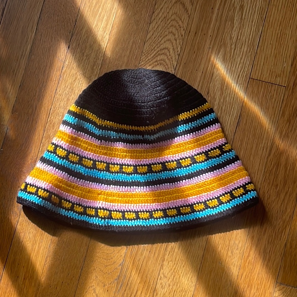 Urban Outfitters Multicolor Striped Hat